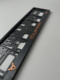 Portamatrículas Cupra | Formentor, Leon, Ateca, Born | Logo y Letras 3D Efecto Cobre